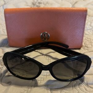 Tory Burch Black Sunglasses with Original Case